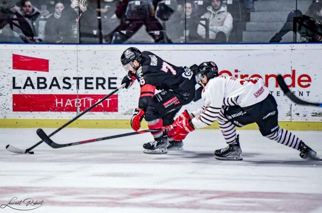 Photo hockey match Bordeaux - Briançon  le 14/02/2023