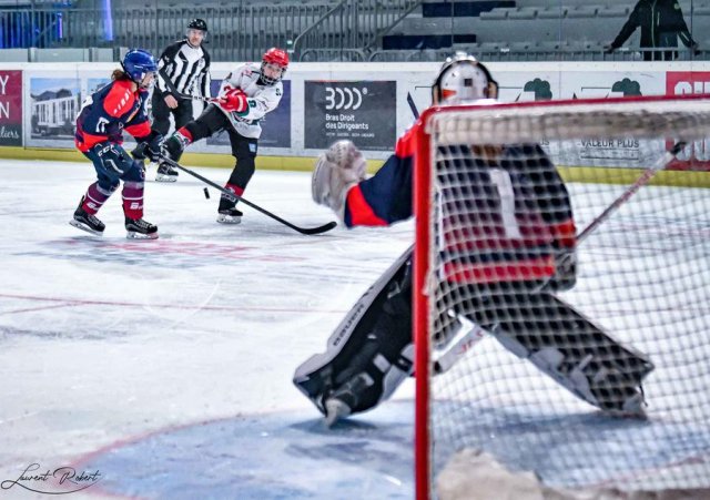 Photo hockey match Bordeaux / Féminine - Grenoble / Féminin le 18/02/2023