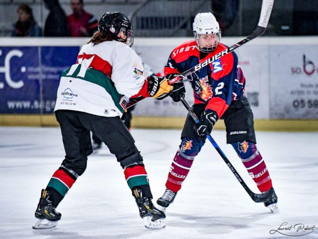 Photo hockey match Bordeaux / Féminine - Grenoble / Féminin le 18/02/2023