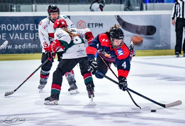 Photo hockey match Bordeaux / Féminine - Grenoble / Féminin le 18/02/2023