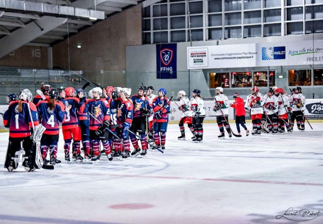 Photo hockey match Bordeaux / Féminine - Grenoble / Féminin le 18/02/2023