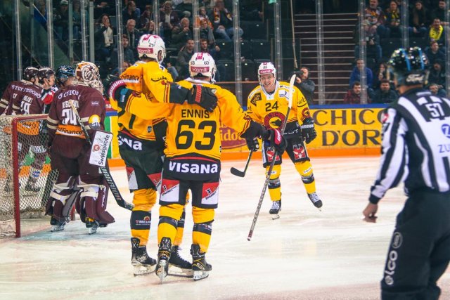 Photo hockey match Genève - Bern le 18/02/2023
