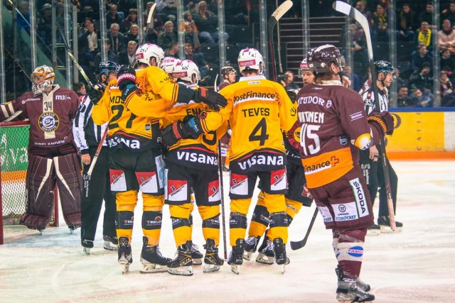Photo hockey match Genève - Bern le 18/02/2023