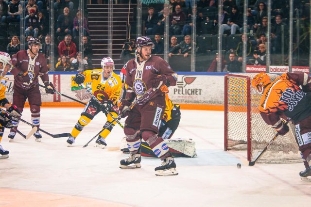 Photo hockey match Genève - Bern le 18/02/2023