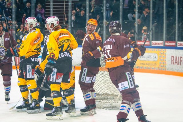 Photo hockey match Genève - Bern le 18/02/2023