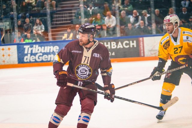Photo hockey match Genève - Bern le 18/02/2023