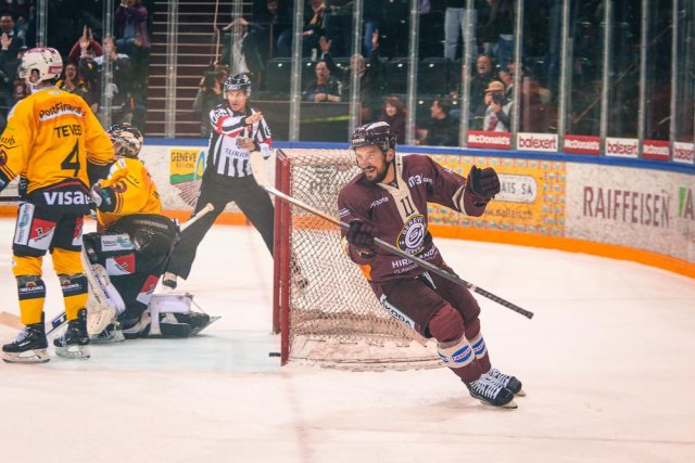 Photo hockey match Genève - Bern le 18/02/2023