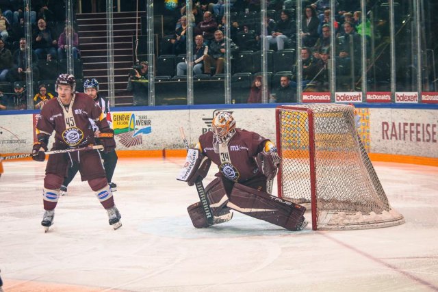 Photo hockey match Genève - Bern le 18/02/2023