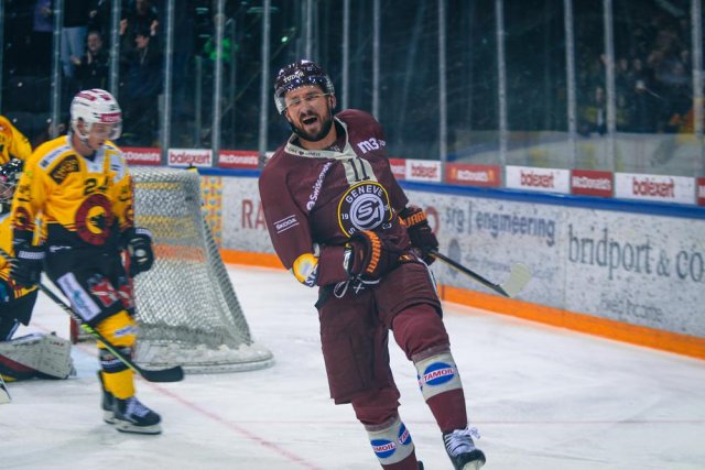 Photo hockey match Genève - Bern le 18/02/2023