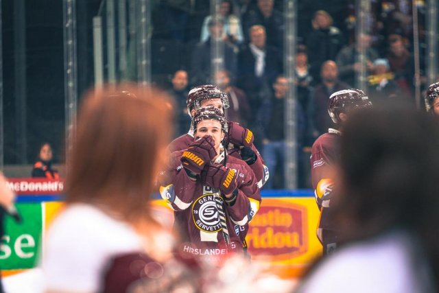 Photo hockey match Genève - Bern le 18/02/2023