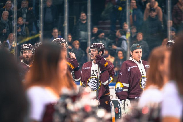 Photo hockey match Genève - Bern le 18/02/2023