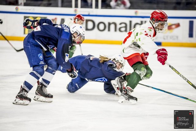 Photo hockey match Cergy-Pontoise / Féminin - France / Féminin le 18/02/2023