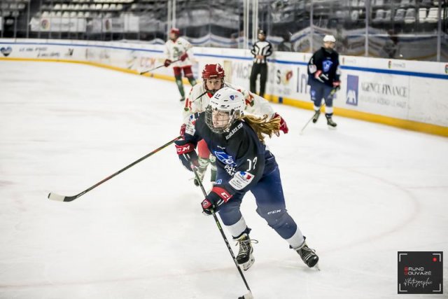 Photo hockey match Cergy-Pontoise / Féminin - France / Féminin le 18/02/2023