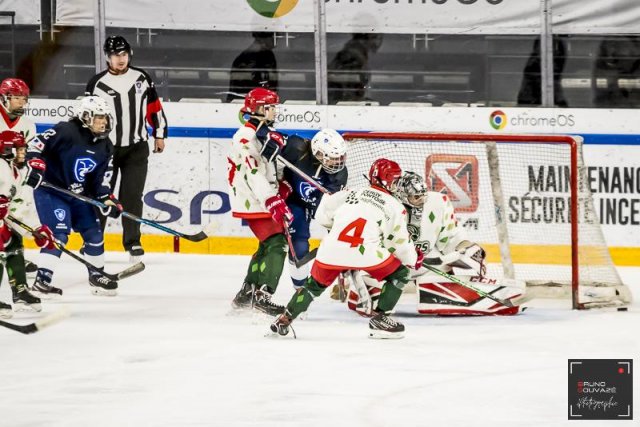Photo hockey match Cergy-Pontoise / Féminin - France / Féminin le 18/02/2023