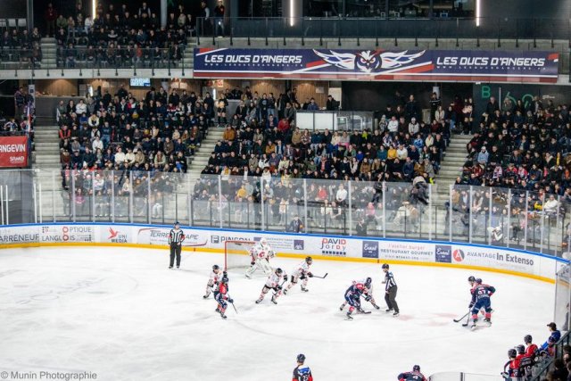 Photo hockey match Angers  - Amiens  le 21/02/2023