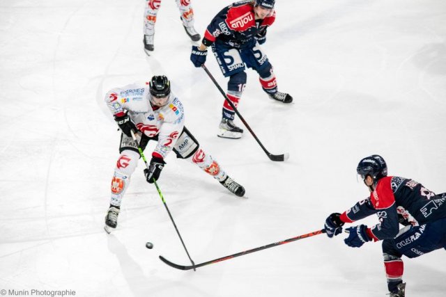 Photo hockey match Angers  - Amiens  le 21/02/2023