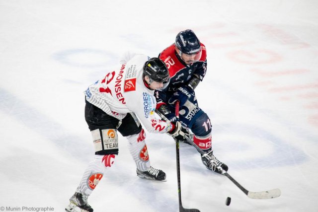Photo hockey match Angers  - Amiens  le 21/02/2023