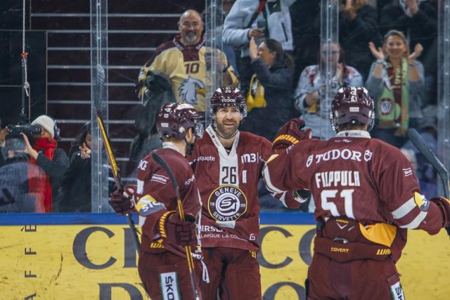 Photo hockey match Genève - Zürich le 25/02/2023