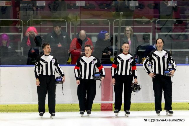 Photo hockey match Nice - Angers  le 24/02/2023