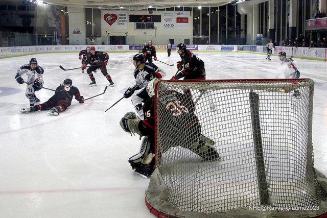 Photo hockey match Nice - Angers  le 24/02/2023