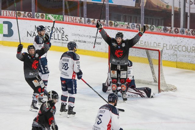 Photo hockey match Amiens  - Angers  le 26/02/2023