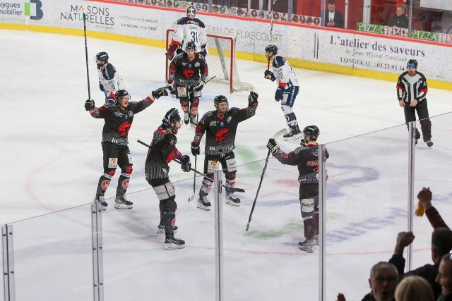 Photo hockey match Amiens  - Angers  le 26/02/2023