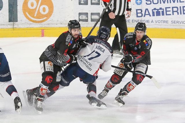 Photo hockey match Amiens  - Angers  le 26/02/2023
