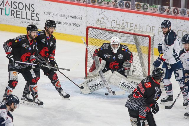 Photo hockey match Amiens  - Angers  le 26/02/2023
