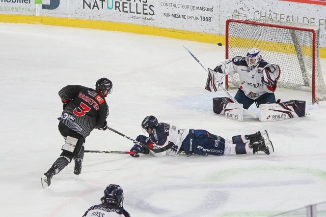Photo hockey match Amiens  - Angers  le 26/02/2023