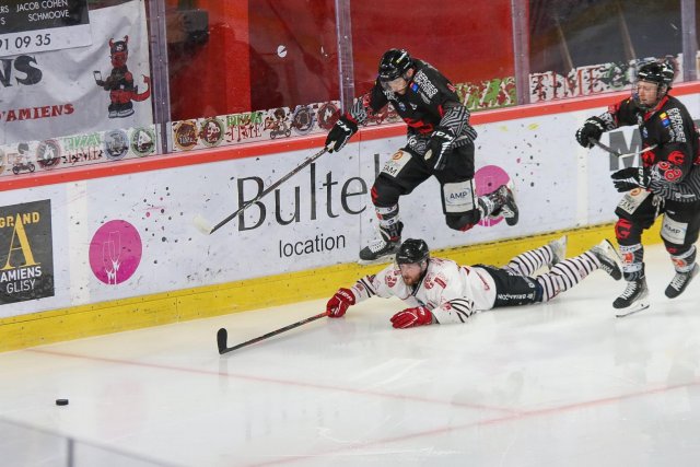 Photo hockey match Amiens  - Briançon  le 03/03/2023