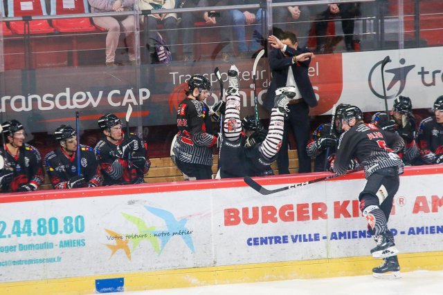 Photo hockey match Amiens  - Briançon  le 03/03/2023