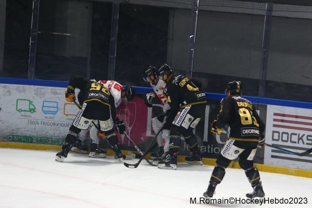 Photo hockey match Rouen - Amiens  le 07/03/2023