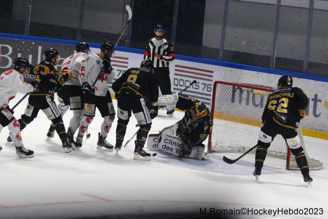 Photo hockey match Rouen - Amiens  le 07/03/2023