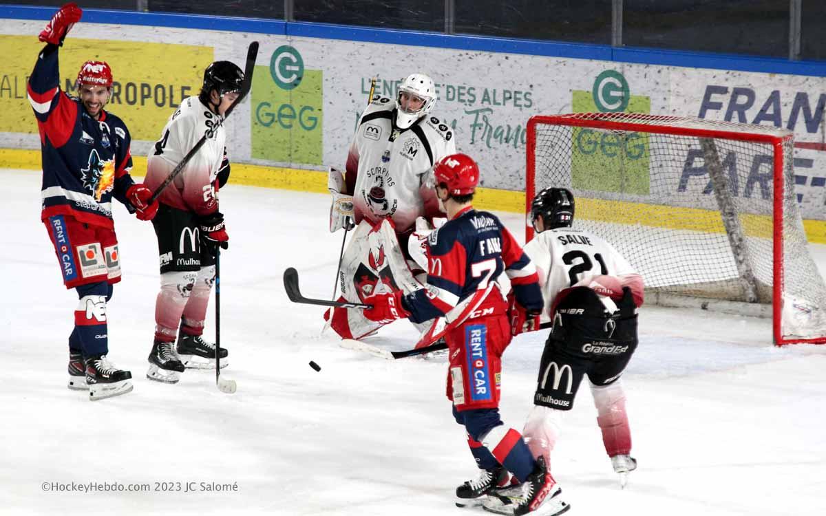 Grenoble  5 - 1 Mulhouse