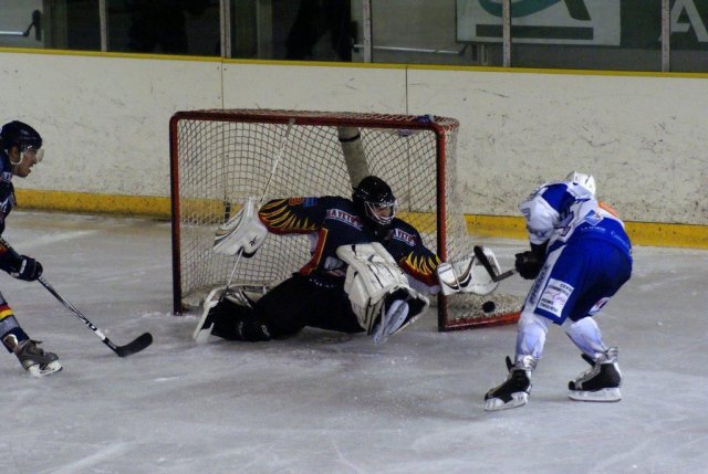 Photo hockey match Nice - Reims le 19/09/2009