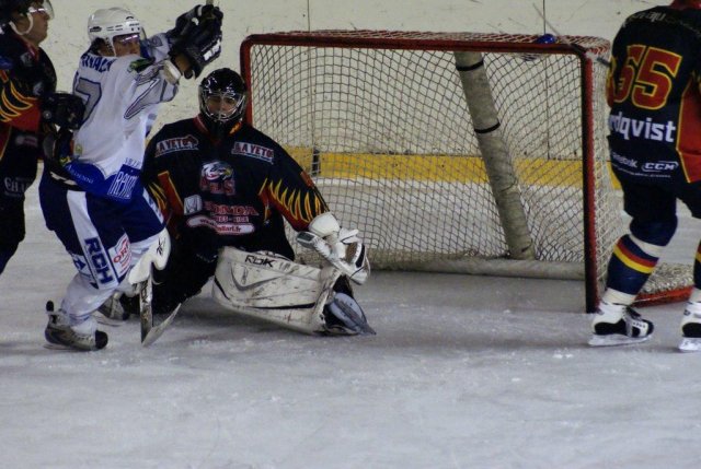 Photo hockey match Nice - Reims le 19/09/2009