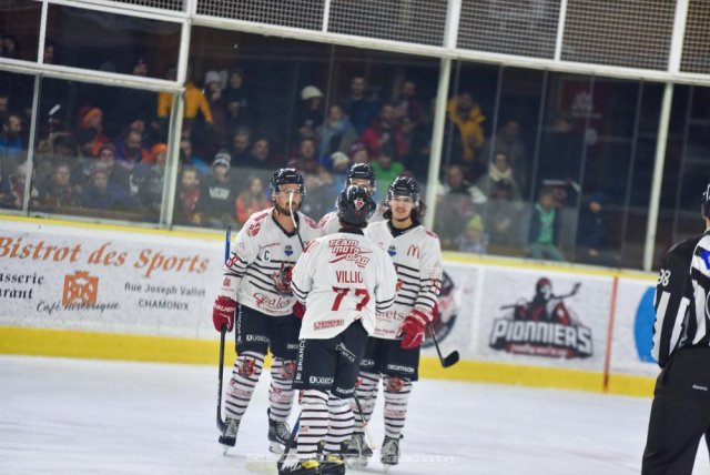 Photo hockey match Chamonix  - Briançon  le 10/03/2023