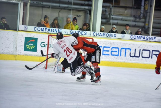 Photo hockey match Chamonix  - Briançon  le 10/03/2023