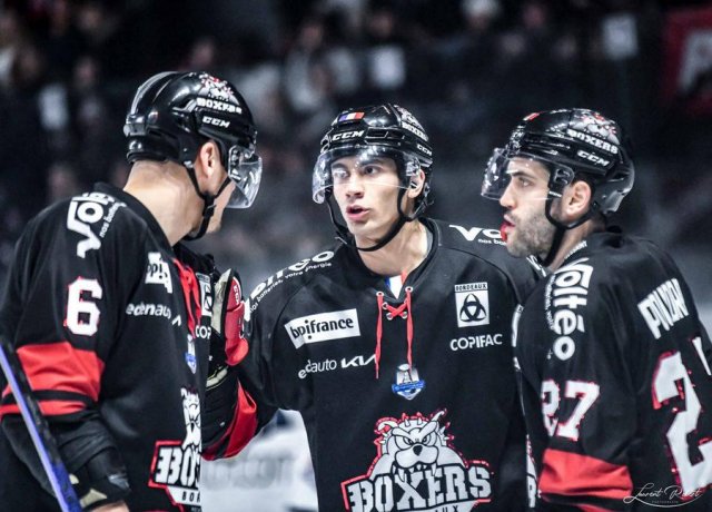 Photo hockey match Bordeaux - Angers  le 10/03/2023