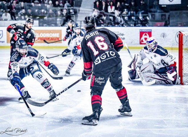 Photo hockey match Bordeaux - Angers  le 10/03/2023