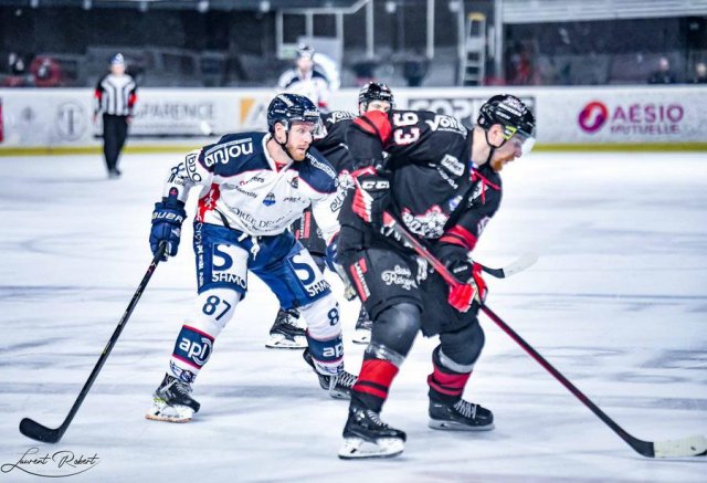 Photo hockey match Bordeaux - Angers  le 10/03/2023