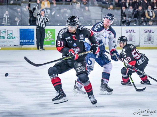Photo hockey match Bordeaux - Angers  le 10/03/2023