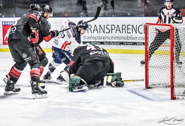 Photo hockey match Bordeaux - Angers  le 11/03/2023