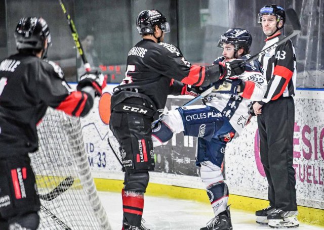 Photo hockey match Bordeaux - Angers  le 11/03/2023