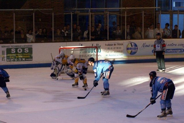 Photo hockey match Angers  - Chamonix  le 19/09/2009