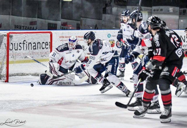 Photo hockey match Bordeaux - Angers  le 11/03/2023