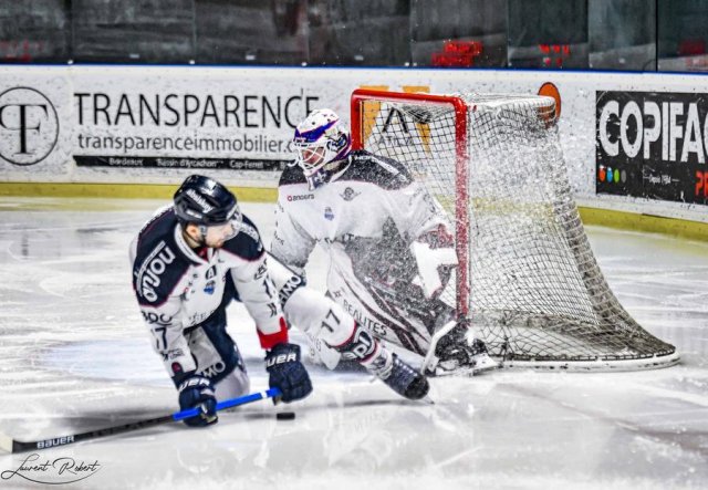 Photo hockey match Bordeaux - Angers  le 11/03/2023