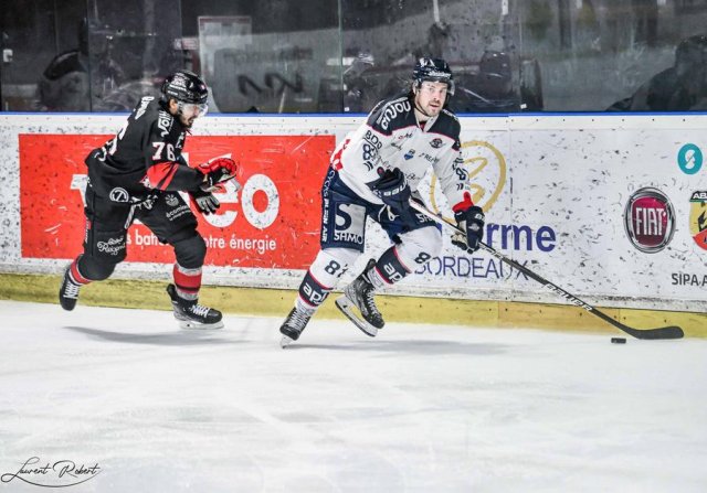 Photo hockey match Bordeaux - Angers  le 11/03/2023