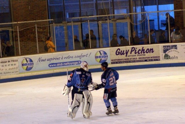 Photo hockey match Angers  - Chamonix  le 19/09/2009