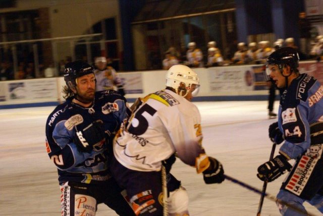 Photo hockey match Angers  - Chamonix  le 19/09/2009